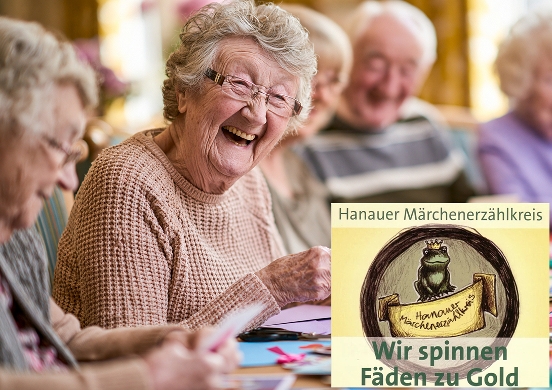 Seniorin während der Märchenzeit